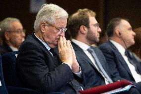 Michel Barnier visits the France-Italy-Germany MEDEF Trilateral business forum - Paris