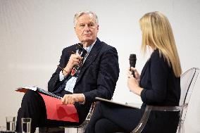 Michel Barnier visits the France-Italy-Germany MEDEF Trilateral business forum - Paris