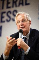 Michel Barnier visits the France-Italy-Germany MEDEF Trilateral business forum - Paris