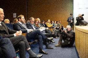 Michel Barnier visits the France-Italy-Germany MEDEF Trilateral business forum - Paris