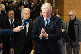 Michel Barnier visits the France-Italy-Germany MEDEF Trilateral business forum - Paris