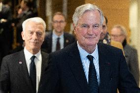 Michel Barnier visits the France-Italy-Germany MEDEF Trilateral business forum - Paris