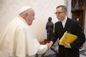 Pope Francis In Private Audiences - Vatican