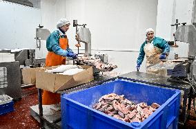 Seafood processing production complex in ZaporizhzhiaSeafood processing production complex in Zaporizhzhia