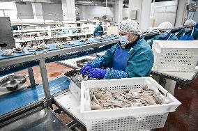 Seafood processing production complex in ZaporizhzhiaSeafood processing production complex in Zaporizhzhia