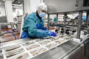 Seafood processing production complex in ZaporizhzhiaSeafood processing production complex in Zaporizhzhia