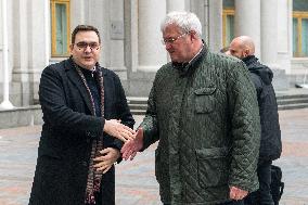 Czech Republic's Foreign Minister Jan Lipavsky Visit To Kyiv