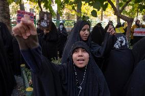 Anti Israeli Rally In Front Of UN Office In Tehran