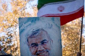 Anti Israeli Rally In Front Of UN Office In Tehran