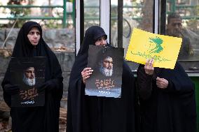 Anti Israeli Rally In Front Of UN Office In Tehran