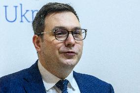 Czech Republic's Foreign Minister Jan Lipavsky Visit To Kyiv