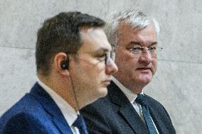 Czech Republic's Foreign Minister Jan Lipavsky Visit To Kyiv