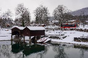 ​F​irst Snowfall Has Brought Winter To Bavaria