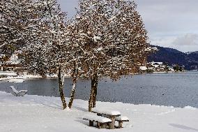 ​F​irst Snowfall Has Brought Winter To Bavaria