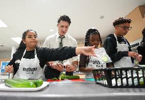 Justin Trudeau Packing School Lunches - Canada