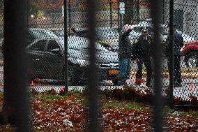 Police Involved Shooting On Lafayette Avenue In Soundview Section Of Bronx New York