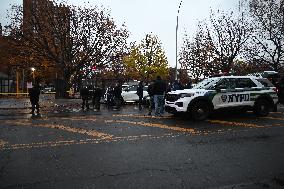 Police Involved Shooting On Lafayette Avenue In Soundview Section Of Bronx New York