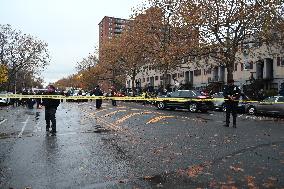 Police Involved Shooting On Lafayette Avenue In Soundview Section Of Bronx New York