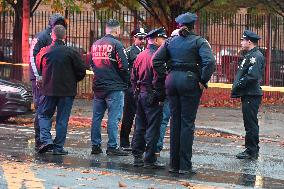 Police Involved Shooting On Lafayette Avenue In Soundview Section Of Bronx New York