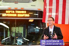 PA Gov. Shapiro Diverts SEPTA Fare Hikes