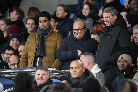 Celebs At PSG vs Toulouse Match - Paris