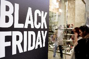 Stores Prepare For Black Friday Sales In Athens, Greece