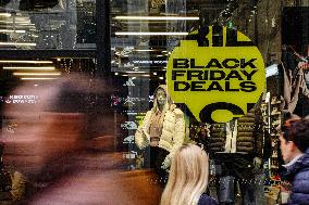 Stores Prepare For Black Friday Sales In Athens, Greece