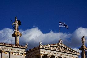 Images Of The Academy Of Athens.