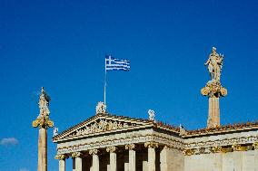 Images Of The Academy Of Athens.