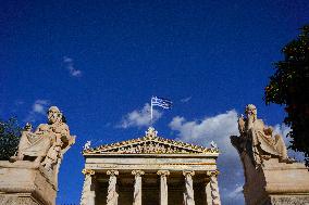 Images Of The Academy Of Athens.