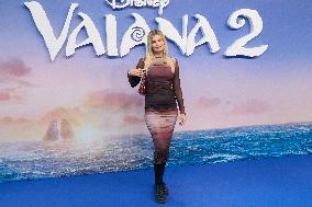 23/11/2024 Madrid Spain Photocall Vaiana 2