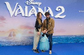 23/11/2024 Madrid Spain Photocall Vaiana 2