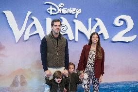 23/11/2024 Madrid Spain Photocall Vaiana 2