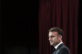 Emmanuel Macron Marks the 80th Anniversary of Strasbourg's Liberation