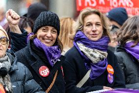 Protest to Condemn Violence Against Women - Paris