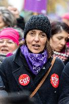 Protest to Condemn Violence Against Women - Paris