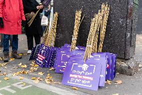 Protest to Condemn Violence Against Women - Paris