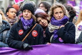 Protest to Condemn Violence Against Women - Paris