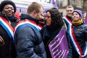 Protest to Condemn Violence Against Women - Paris