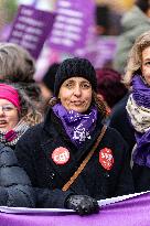 Protest to Condemn Violence Against Women - Paris