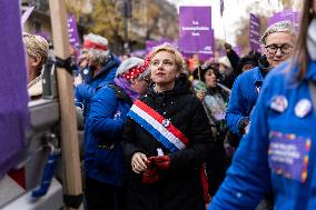 Protest to Condemn Violence Against Women - Paris