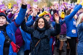 Protest to Condemn Violence Against Women - Paris