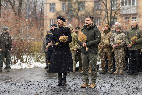 President Zelensky Honored the Memory of Holodomor Victims in Ukraine