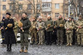 President Zelensky Honored the Memory of Holodomor Victims in Ukraine