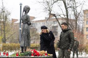 President Zelensky Honored the Memory of Holodomor Victims in Ukraine