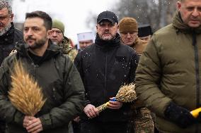 President Zelensky Honored the Memory of Holodomor Victims in Ukraine