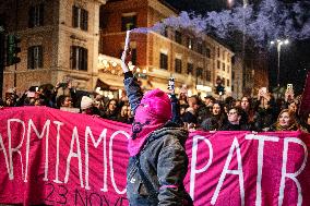 'Non Una Di Meno' Protest Against Gender Based Violence