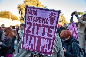 'Non Una Di Meno' Protest Against Gender Based Violence