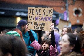 Toulouse: Protest Against Gender Violences And Feminicides