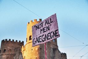 'Non Una Di Meno' Protest Against Gender Based Violence